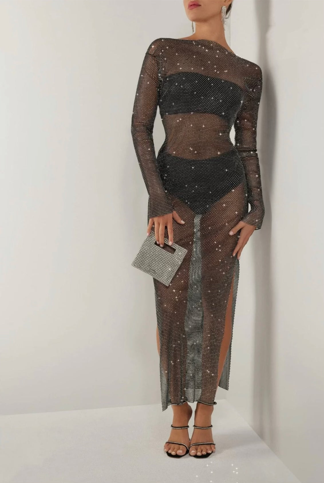 Venessa Diamanté Dress