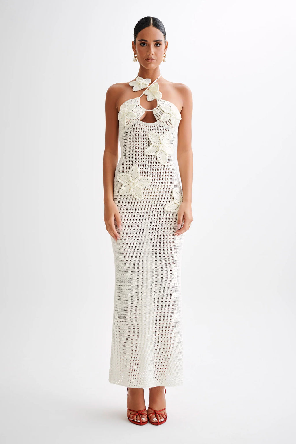 Blooming Knit Dress
