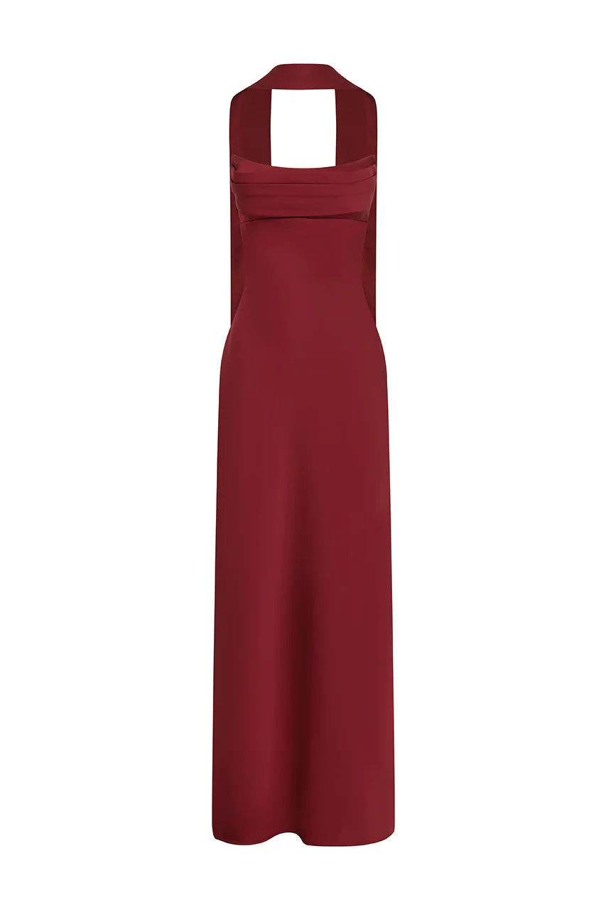 Madeleine Maxi Dress - Cherry