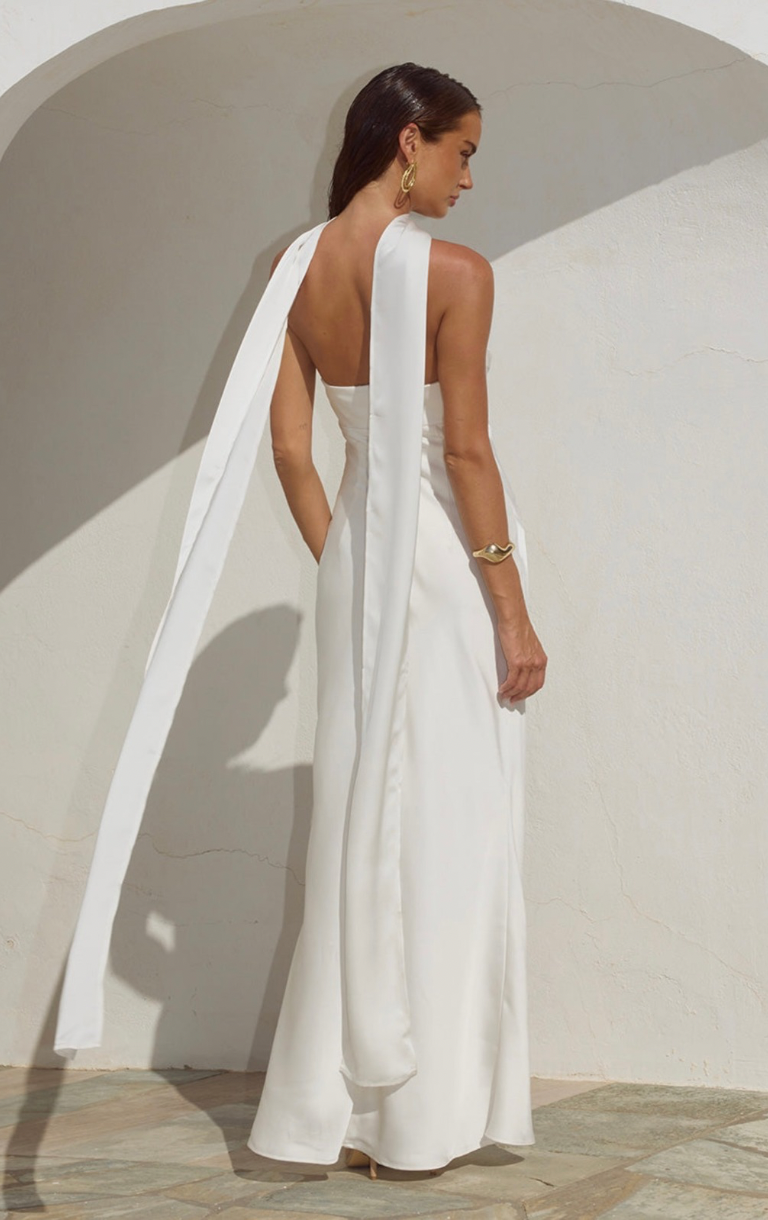 Madeleine Maxi Dress - Pearl