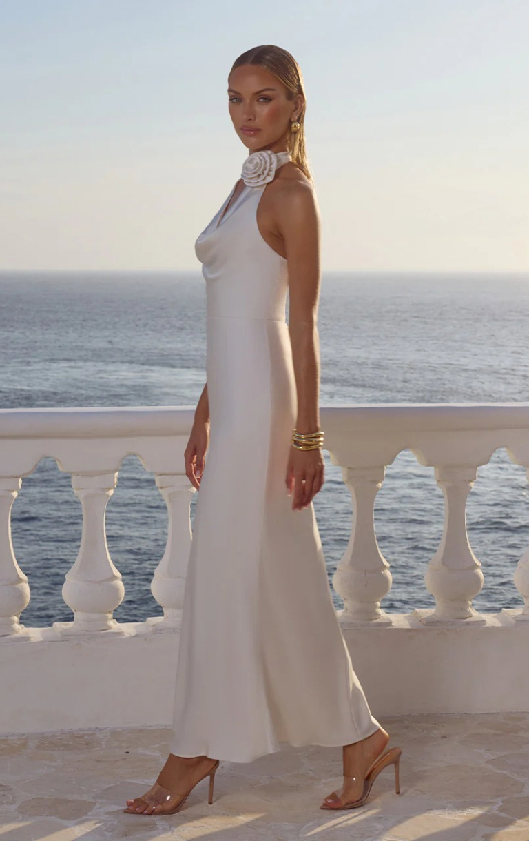 Estelle Maxi Dress - Pearl