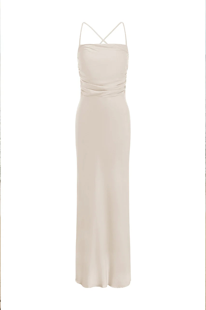 Lucienne Maxi Dress - Ivory