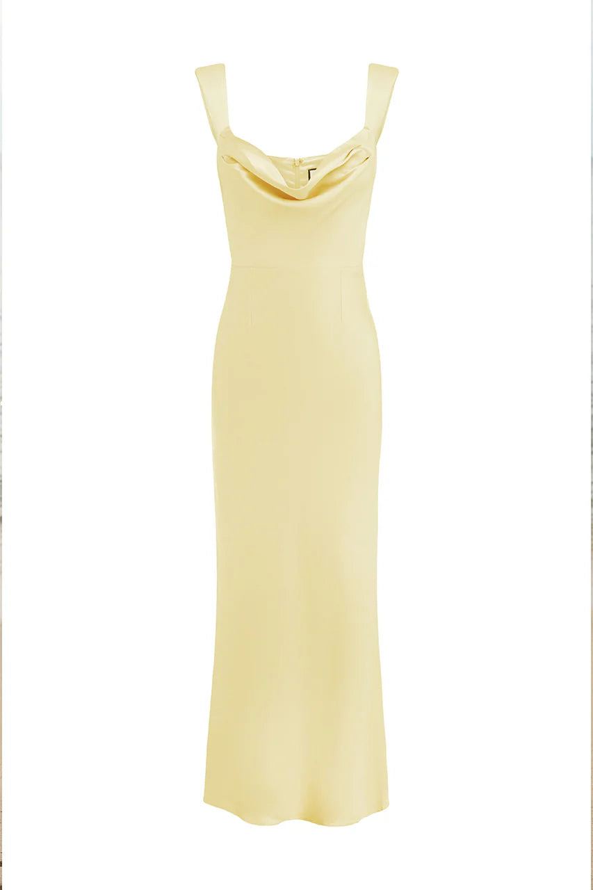 Margot Maxi Dress - Lemon