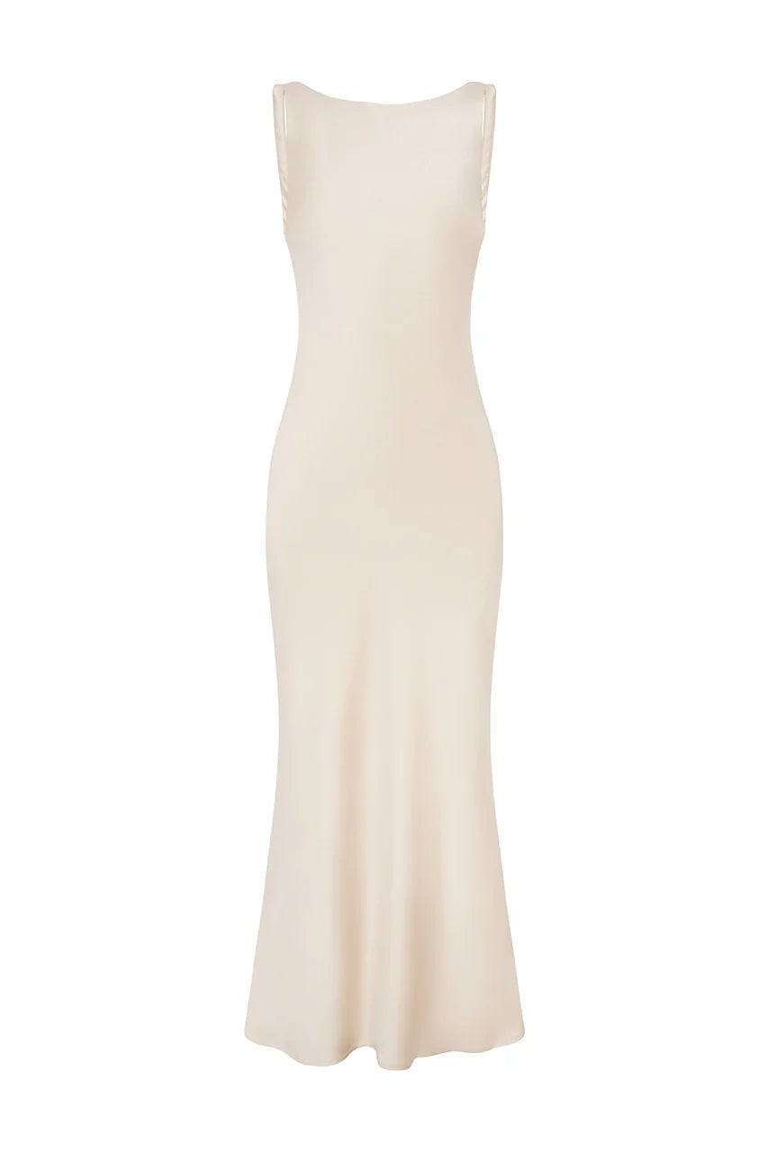 Samsara Maxi Dress - Champagne