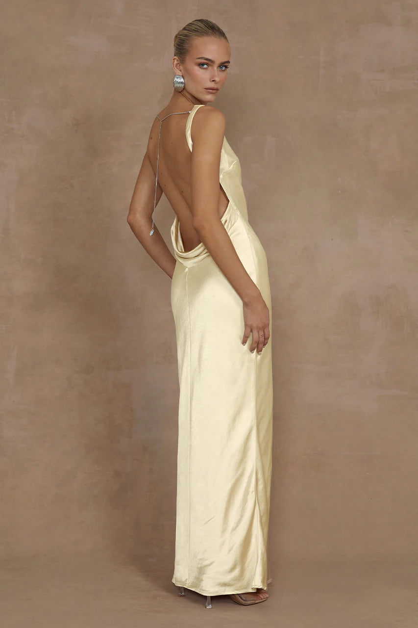 Samsara Maxi Dress - Lemon