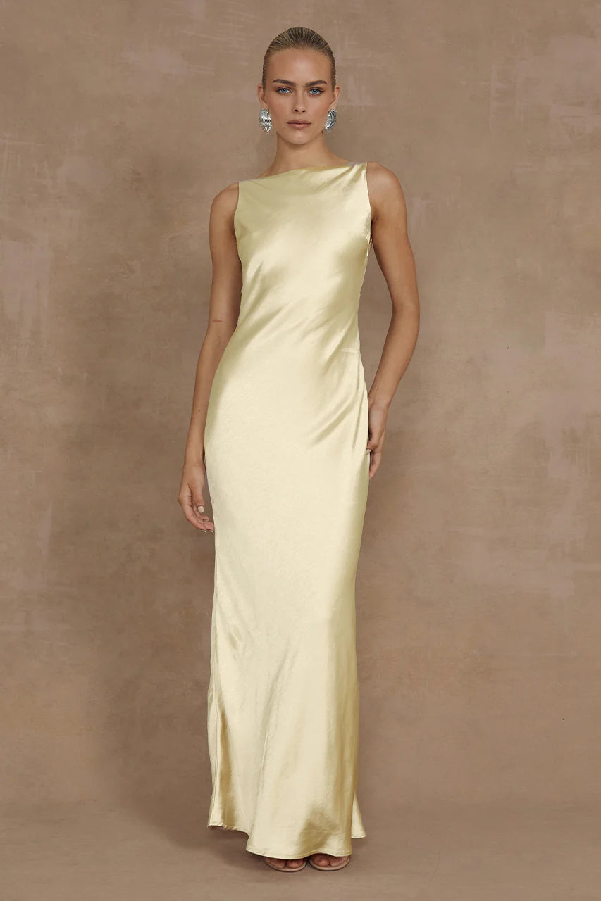 Samsara Maxi Dress - Lemon