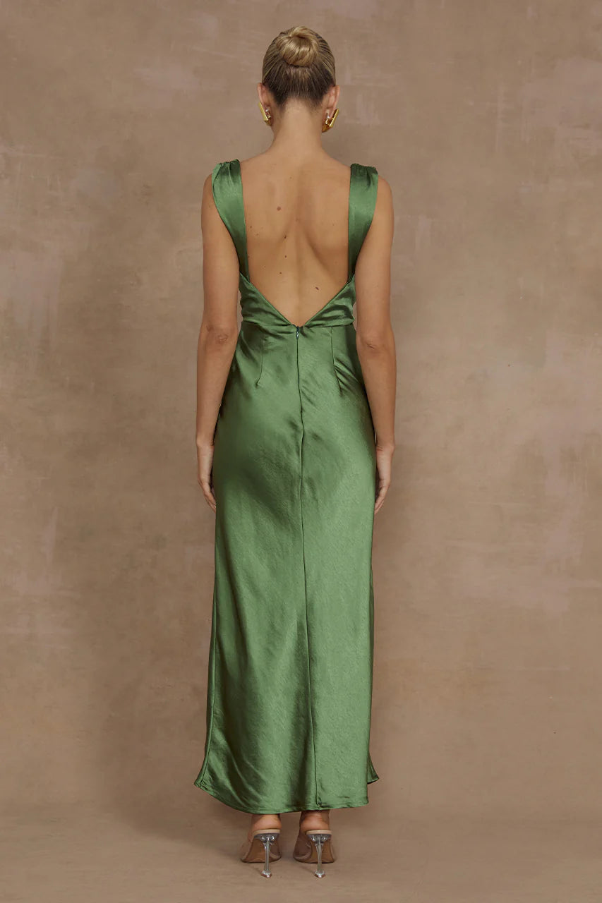 Havanna Midi Dress - Olive