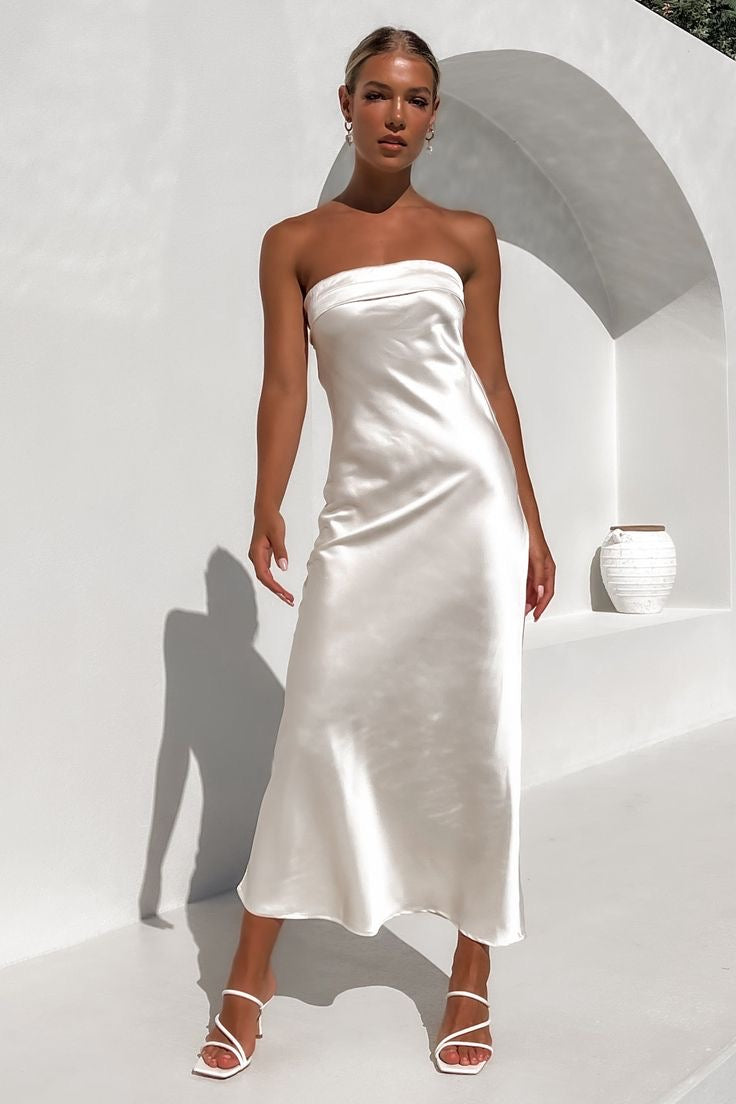 Hailey Dress - Cream