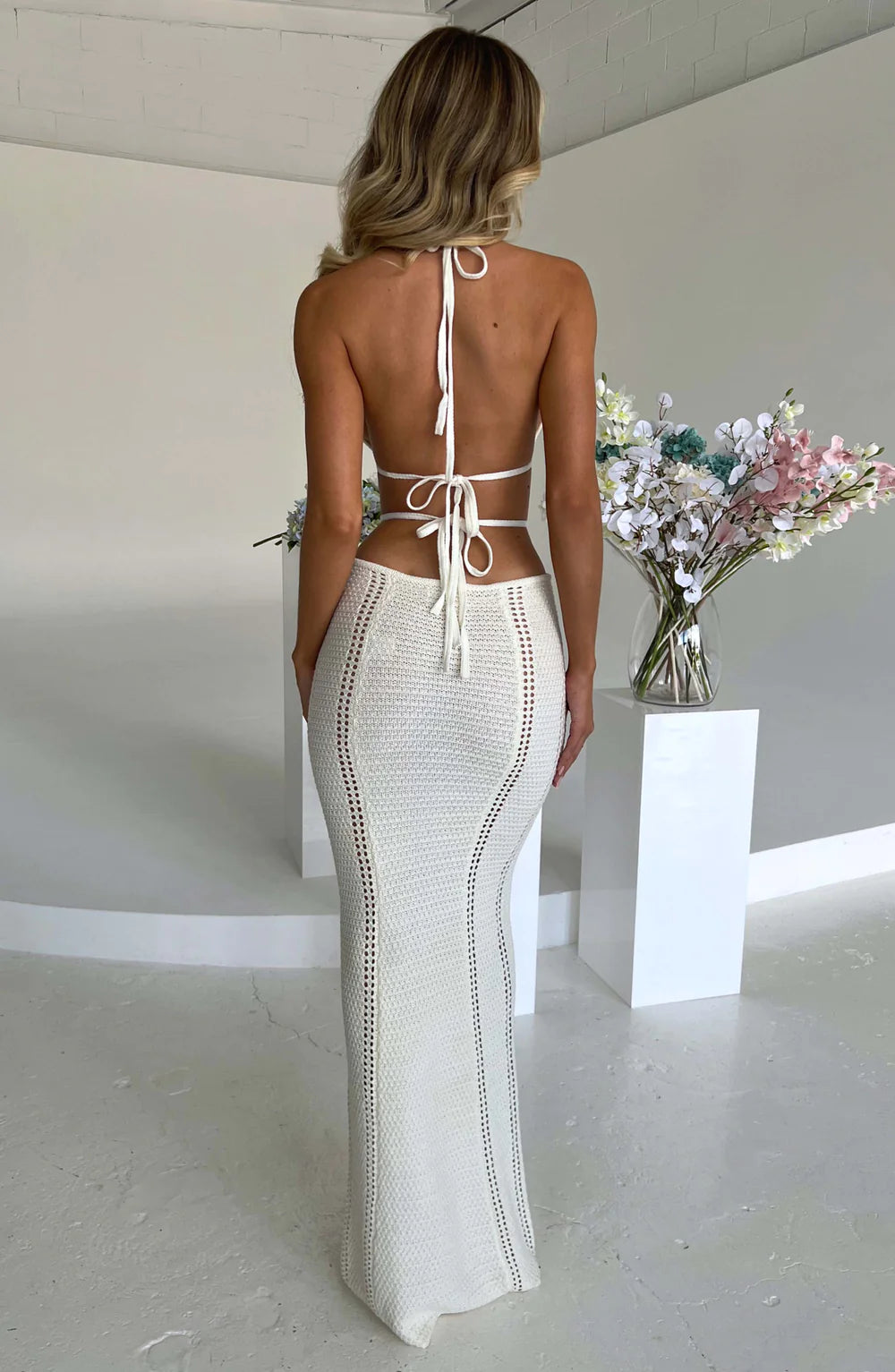 Kimberly White Dress
