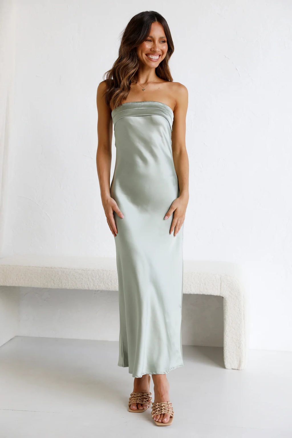 Hailey Dress - Sage