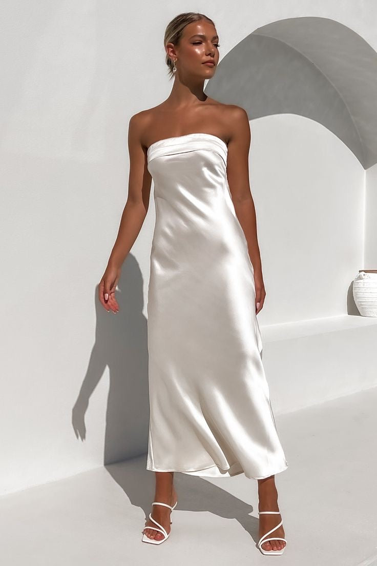 Hailey Dress - Cream