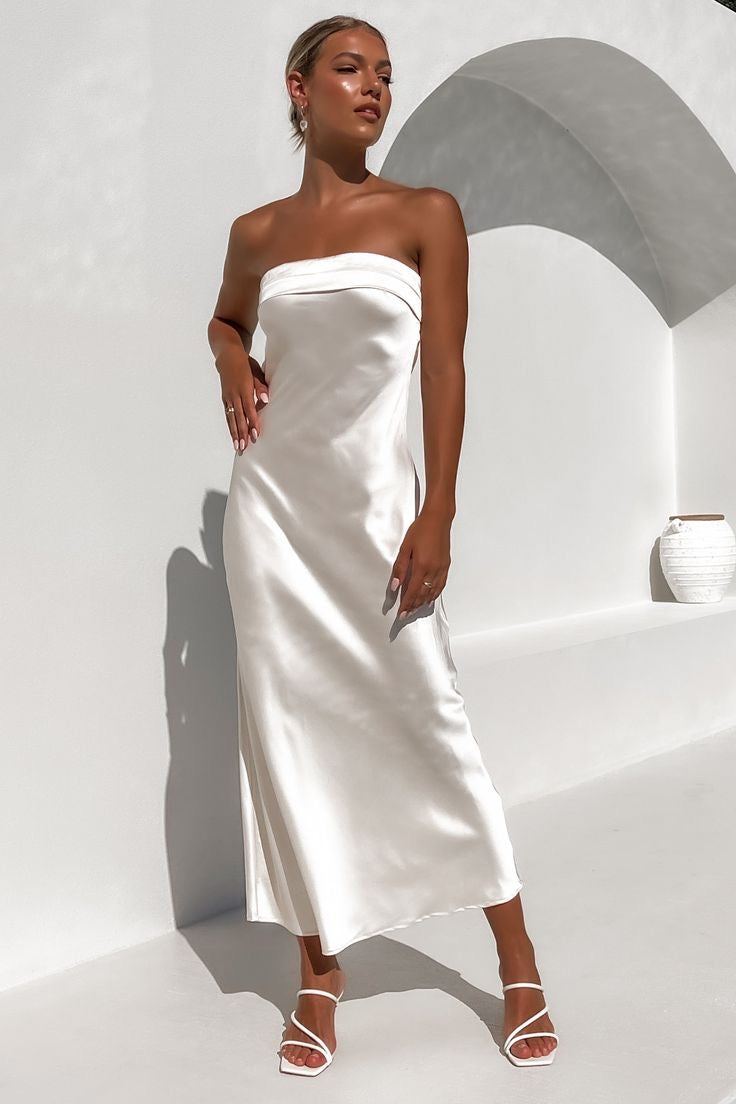 Hailey Dress - Cream