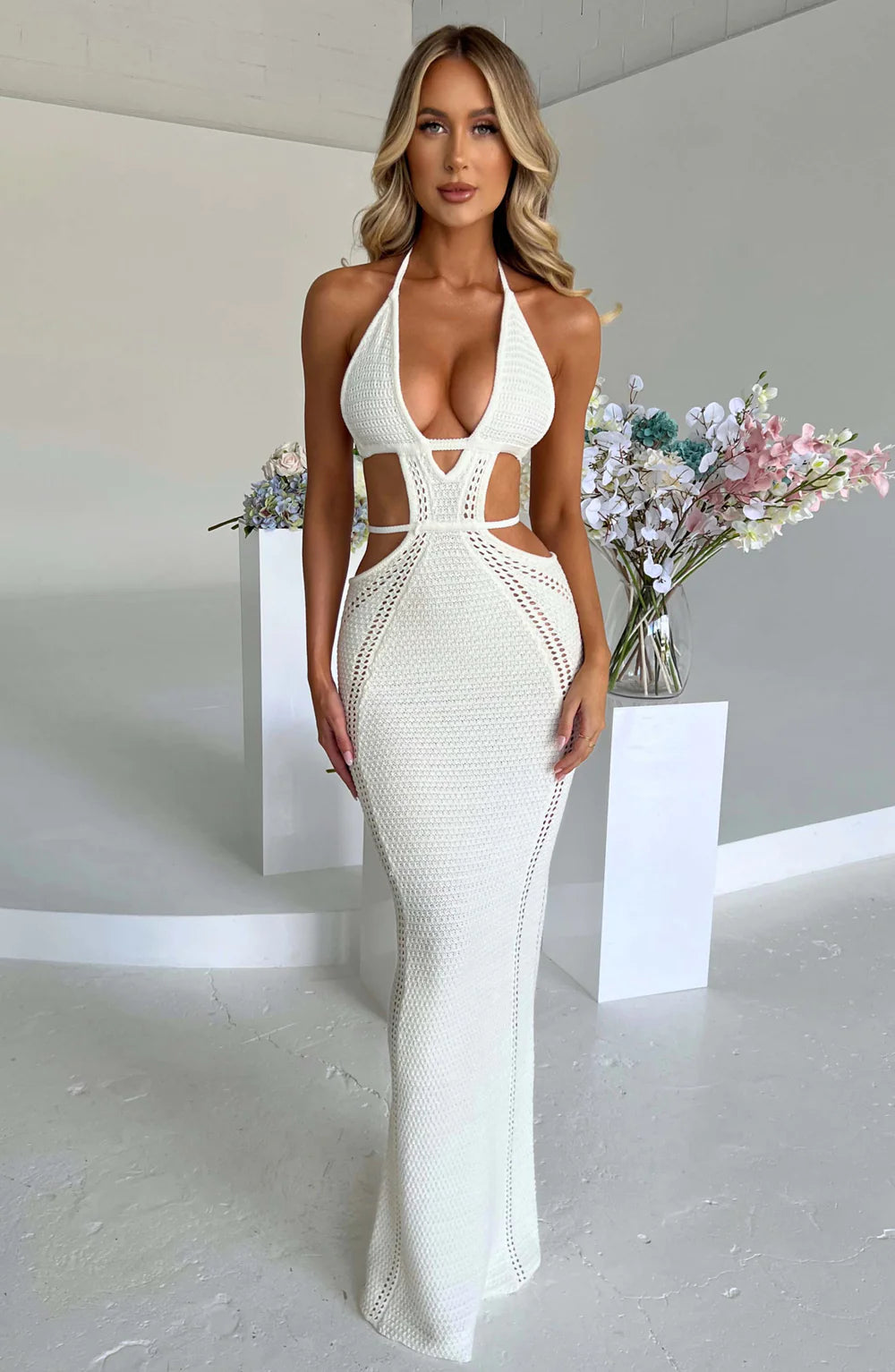 Kimberly White Dress